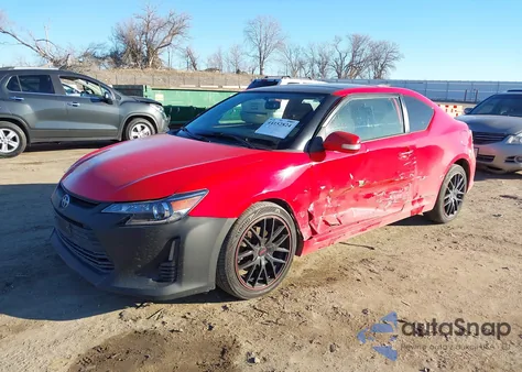 2015 Scion Tc из США, поврежденный, VIN JTKJF5C77FJ013106